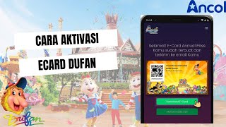 CARA AKTIVASI ECARD DUFAN FULL STEP | CARA DAFTAR DUFAN ECARD | HOW TO REGISTER DUFAN ECARD PASS screenshot 1