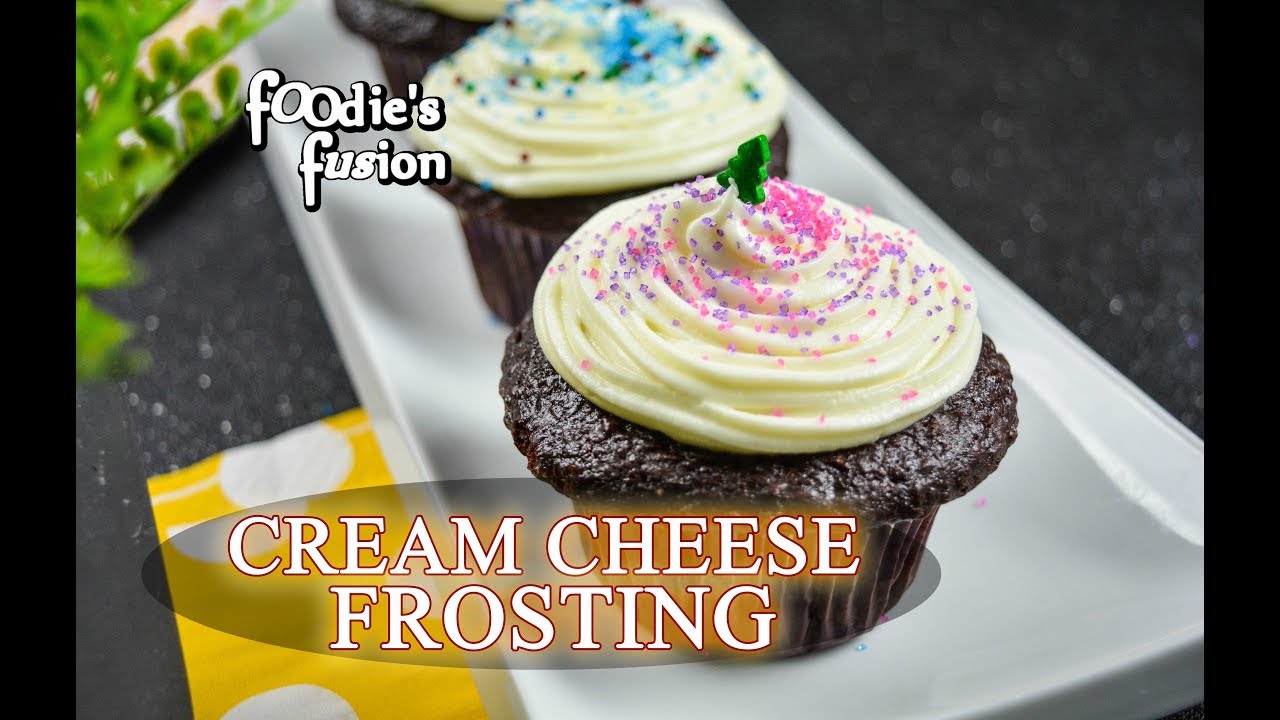 ক্রিম চিজ ফ্রস্টিং Cream Cheese Frosting Recipe Bangla কেক