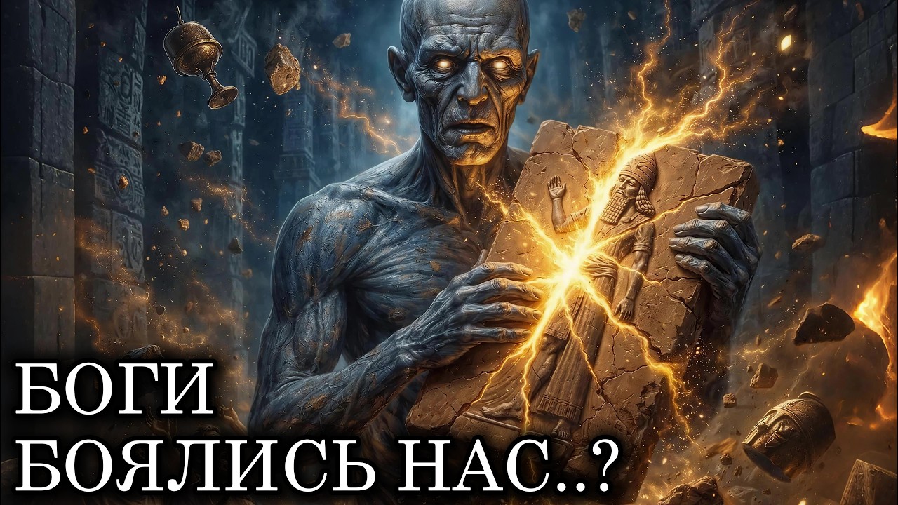 АККАДСКИЙ ТЕКСТ: ГЕНЕТИЧЕСКАЯ ОШИБКА, из-за которой АНУННАКИ СТАЛИ БОЯТЬСЯ ЛЮДЕЙ | История для сна
