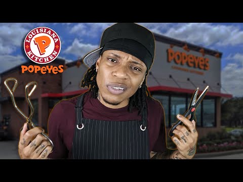 Typical Popeyes Chicken Employee 🥷🏾 ASMR | YN RP