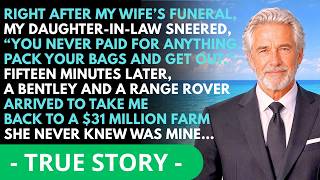 My Daughter-in-law Threw Me Out After My Wife's Funeral — Then A Silver Bentley... | Father's Truth.