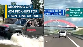 70-year-old drives 1,200 miles from UK to donate 4x4s to Ukrainian forces by Forces News 15,417 views 12 days ago 3 minutes, 52 seconds