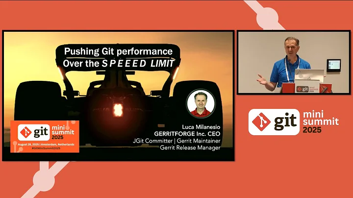 Pushing Git repos over the speed limit: Luca Milanesio, GerritForge