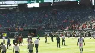 Peyton Manning Warmups vs NY Jets 10/12/14