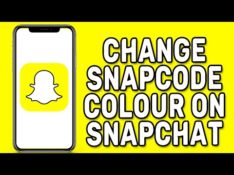 How To Change Snap-Code Colour On Snapchat