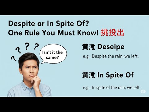 Despite vs In Spite Of 😵‍💫 | What’s the REAL Difference?