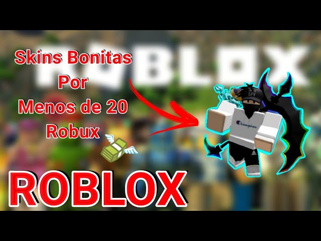 SKIN BONITAS DE 20 ROBUX ROBLOX - XShadow 