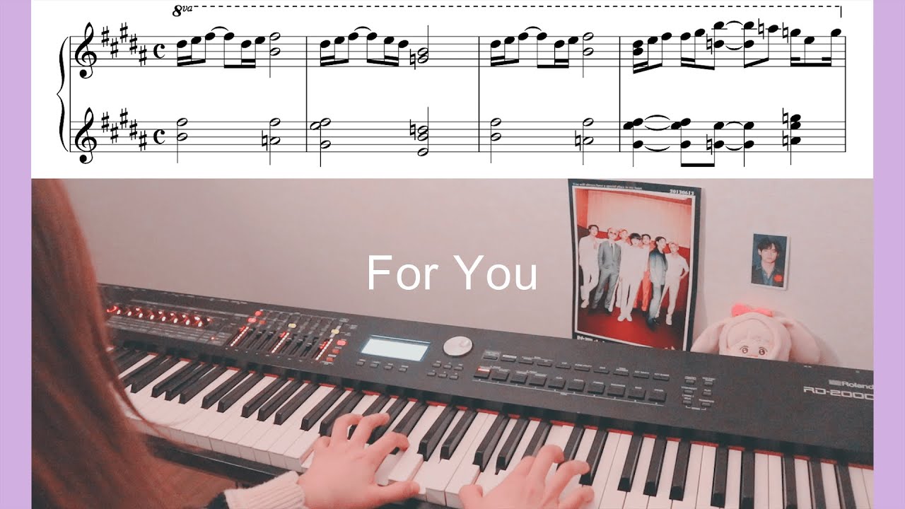 BTS - 'For You' Piano Cover