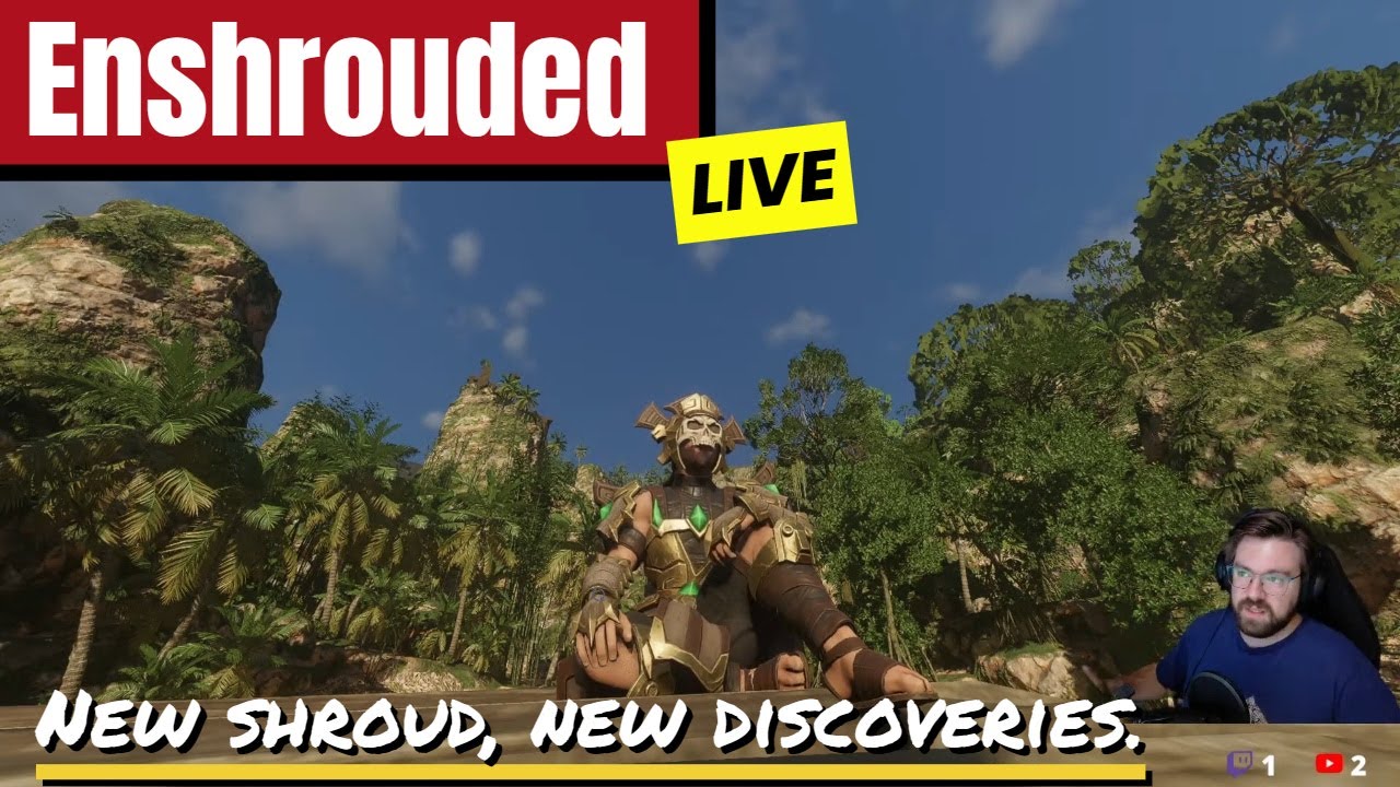 Enshrouded [LIVE] - Exploring and questing! |We want to hit MAX LEVEL!