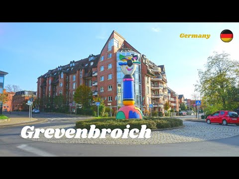 Grevenbroich, North Rhine-Westphalia, 🇩🇪 Germany, Walking Tour 2021