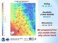 Low Snow Levels and Cold Snap December 2013