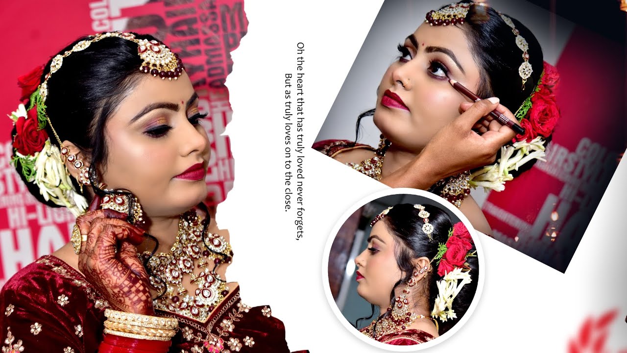 💄✨Bridal Makeup Look | Wedding Day Glam ❤️👰 Tanya Weds Rahul , @ Sky Hi Studio || H Jawed Habib Jmp?