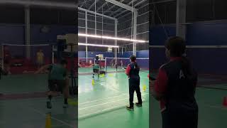 morning badminton training #badminton #badmintonlovers #badmintonfitness