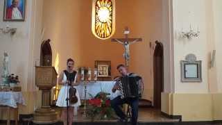 Oprawa muzyczna ślubu - &quot; Ave Maria &quot; Schubert - Duet Gajda
