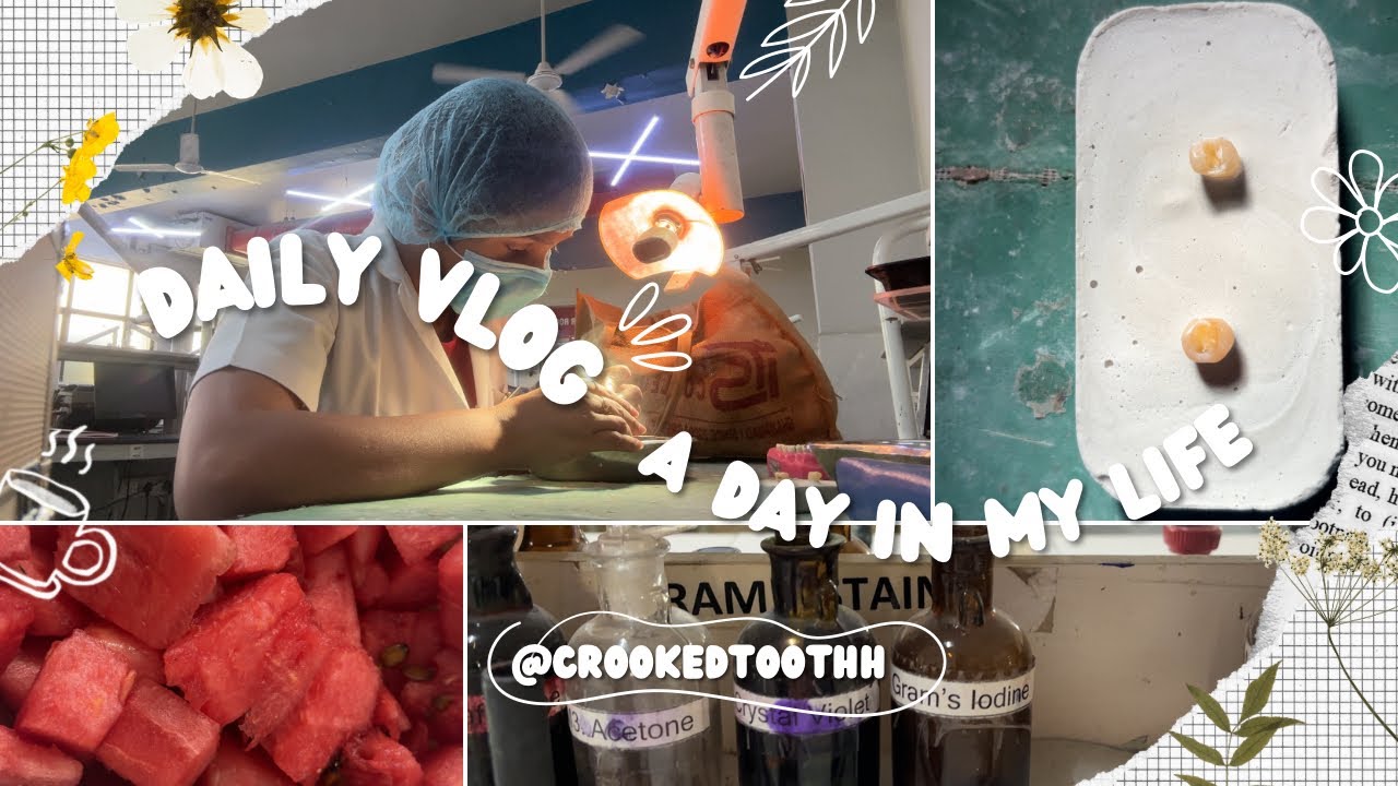 DAY IN THE LIFE OF A DENTAL STUDENT | BDS | DAILY VLOG 🦷🥼 - YouTube