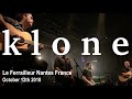 Capture de la vidéo Klone Unplugged Live Full Concert 4K @ Le Ferrailleur Nantes France October 12Th 2018