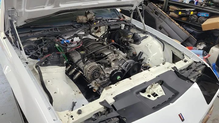 LS Swap/T5 82 Camaro Z28 - Engine Install!!