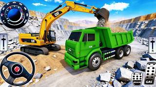 OUT OF CONTROL Construction Machines-Real Simulator Excavator with Truck 3D ! Android Gameplay screenshot 2