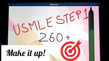 USMLE Step 1 Note Taking With Ipad | USMLE 260+ Score Strategy