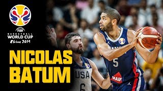 Nicolas Batum - All BUCKETS & HIGHLIGHTS from the FIBA Basketball World Cup 2019 screenshot 5