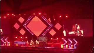 BABYMONSTER performing 'SHEESH' withband at the 'LOVE MONSTERS' fan concert in Chiba day-1 today 