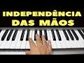 Independência nas Mãos - Como fazer isso no teclado ou piano! Aulão Passo a Passo!!!