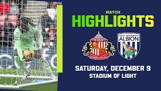 Baggies suffer narrow defeat against Black Cats | Sunderland 2-1 Albion | Match Highlights