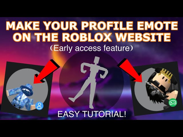 Roblox Profile Emote : r/RobloxHelp