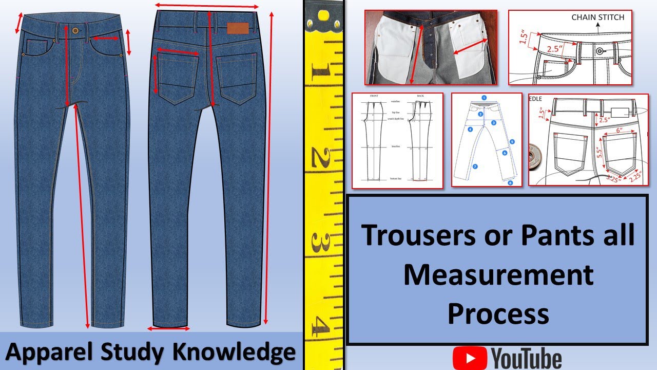 How To Measure Inseam On Jeans vs. Pants