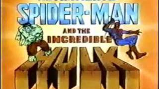 1984 The Amazing Spiderman The Incredible Hulk NBC Cartoon Intro.wmv