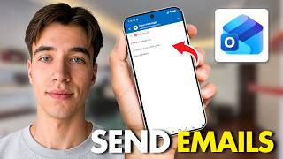How To Send Emails On Outlook App | Tutorial 2026 screenshot 3