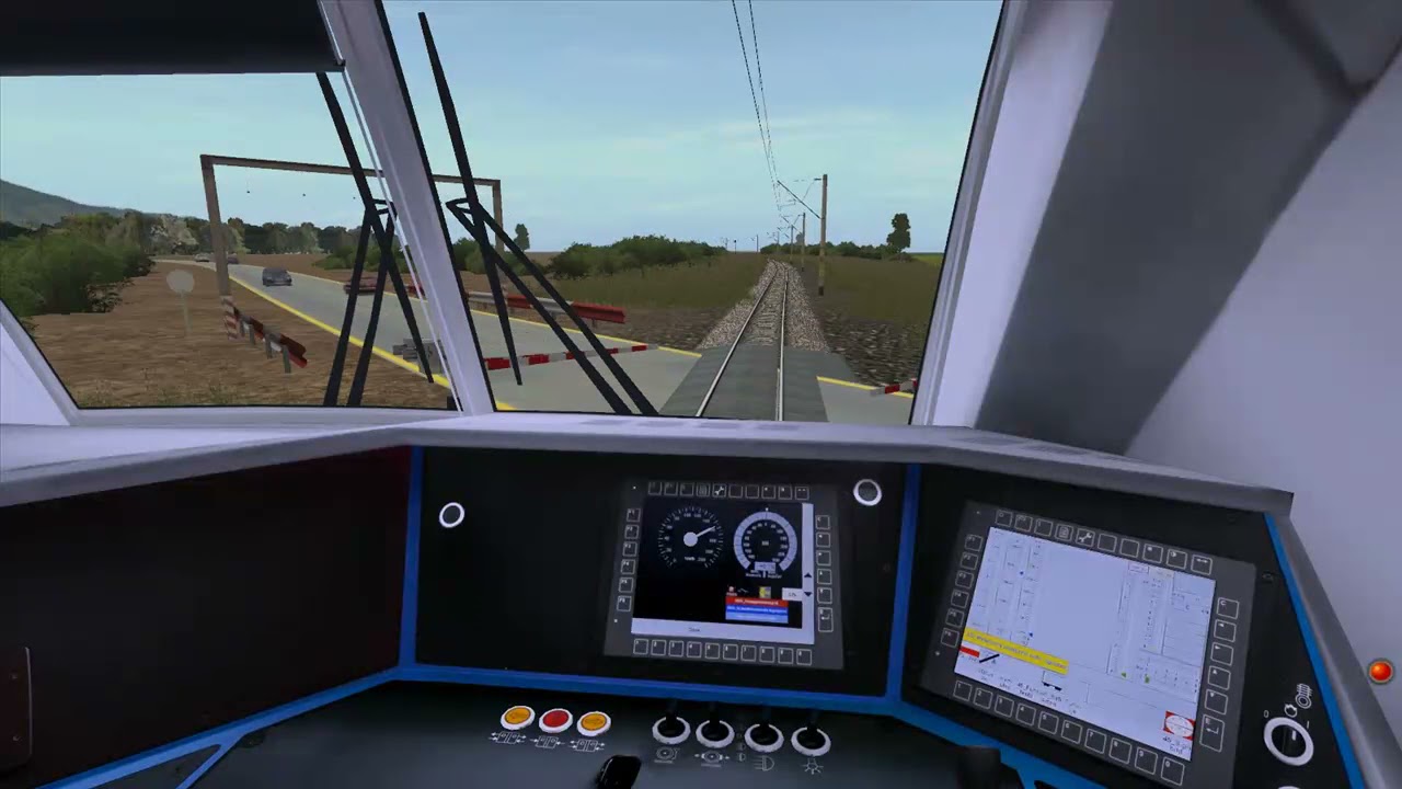 Trainz 2010 - From lokomotive cab