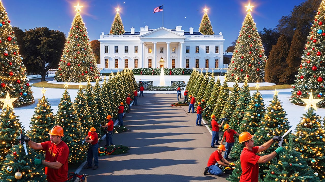 How It’s Made: White House Christmas Tree, The White House Gingerbread House