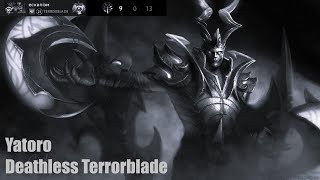 Yatoro Deathless Terrorblade - Dota 2 Pro Dark Side [Yatoro Deathless Game #26] 4K