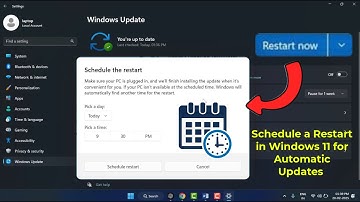 How to Schedule Restart in Windows 11 to Install Updates