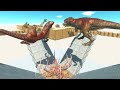 The TRAP X4 BRIDGE down to DEVIL TREE - Animal Revolt Battle Simulator