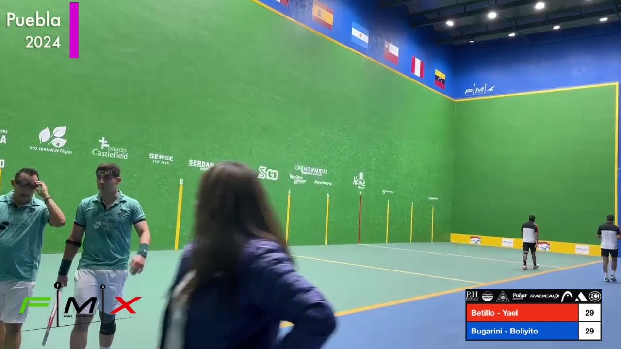 Torneo Nacional de Frontenis  FINAL  Betillo - Yael VS Bugarini - Boliyito