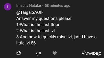 【SAOIF】Fastest Way To Level Up - Part 1 (Outdated)