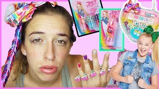 Testing JoJo Siwa Beauty Products