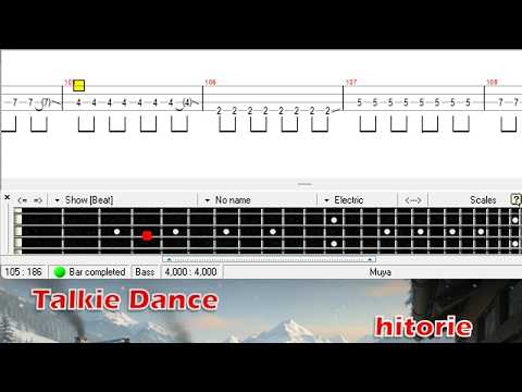 Talkie Dance (Bass TAB) - hitorie