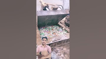 converting cans into scrap #machine #satisfying #recycle #cans #trending #viral#shorts#youtubeshorts