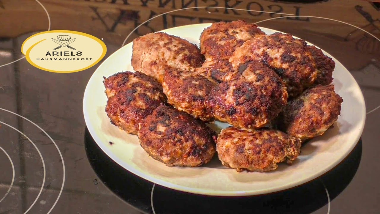 Frikadellen wie bei Mama oder Oma frisch aus der Pfanne dazu ... Frikadellen wie bei Mama oder Oma frisch aus der Pfanne dazu ...