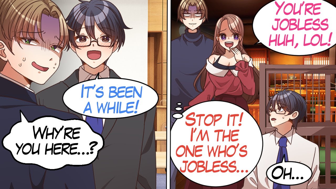 【Comic Dub】My Senpai Who’s Going Out with My Ex Was at the Outplacement Seminar and…【Manga Dub】