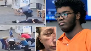 Florida school failed ‘ticking time bomb’ teen who beat teacher’s aid over Nintendo Switch