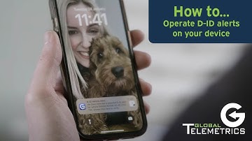 How to... Operate our D-ID alerts on your tracking device