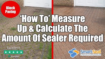 Block Paving Sealer- How Many Litres Needed To Correctly Seal A Drive? (Pt.4)