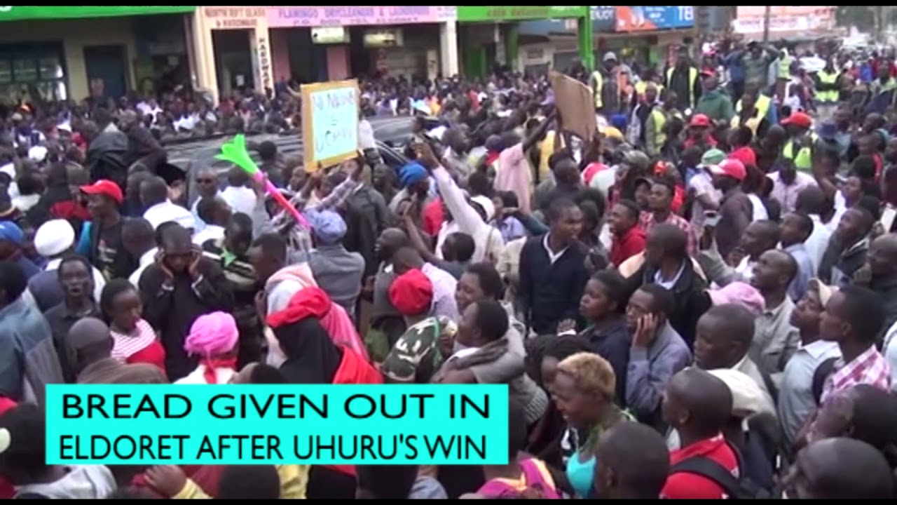 WATCH HOW ELDORET PEOPLE CELEBRATED UHURU'S VICTORY - YouTube