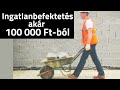 Ingatlanbefektetés akár 100 000 Ft-ból