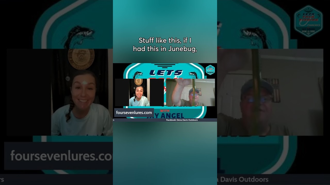 Dena Davis talks about Fourseven Lures. 
www.foursevenlures.com