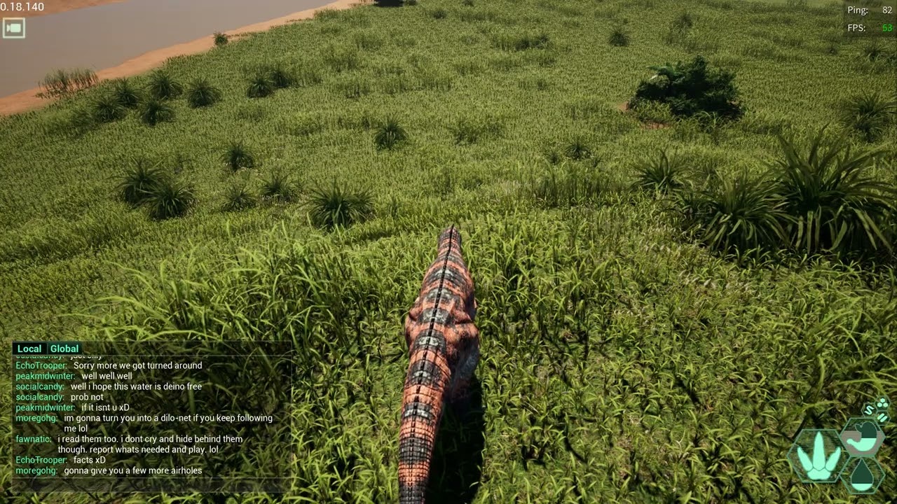 The Isle solo cera fighting 2 carnos